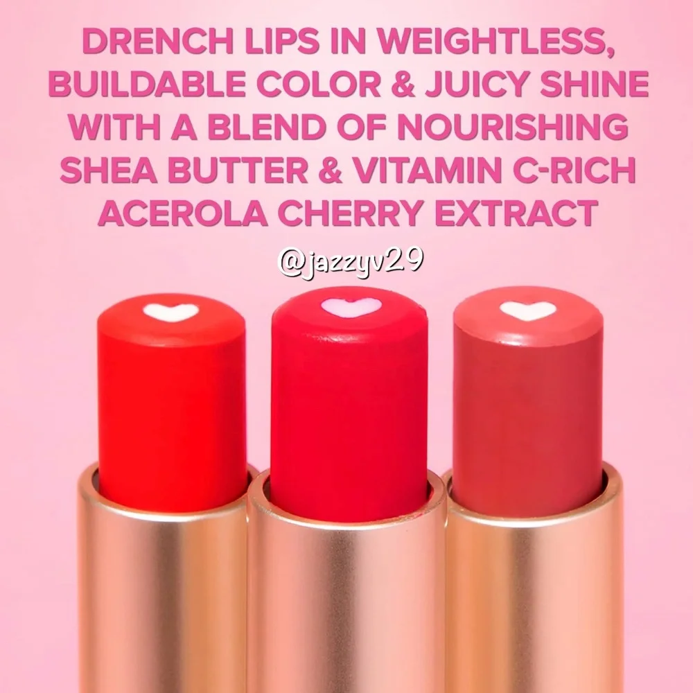💗Too Faced Too Femme Heart Core Lipstick💗